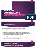 WEEK 10 - CONTROLLING - PPTM