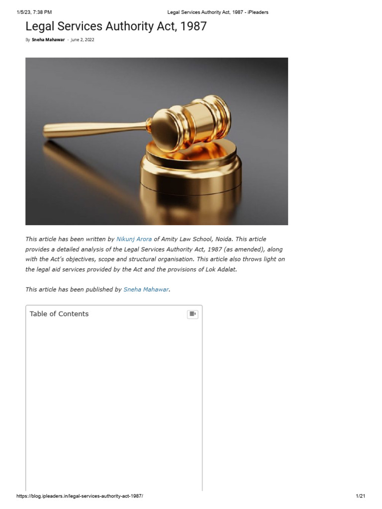 legal-service-authority-act-1987-dpc-pdf-legal-aid-alternative