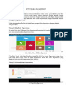 Input Data Departemen