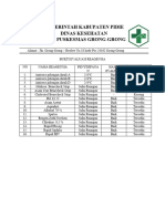 Evaluasi Reagensia