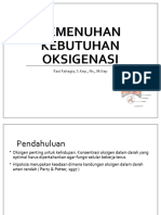 Pemenuhan Kebutuhan Oksigenasi: Rasi Rahagia, S.Kep., NS., M.Kep