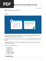 CSS Dasar untuk Pemula | PDF