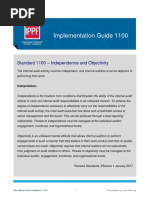 Dual Reporting Lines and Independence | PDF | Internal Audit | Business