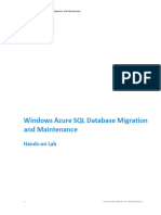 Lab2-SQL Database Migration and Maintenance