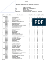 Daftar Nilai UT Semester 1