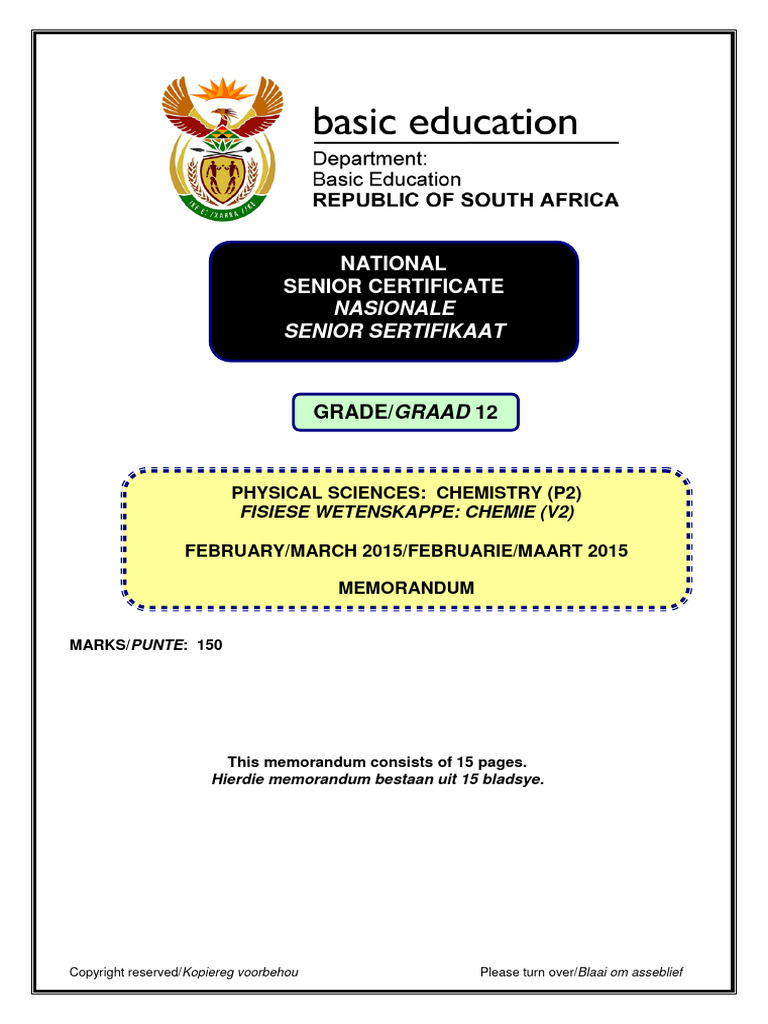 National Senior Certificate | PDF