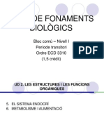 Bloc Comú I-Fonaments Biològics-UD2 IV (Sistema Endocrí I Metabolisme)