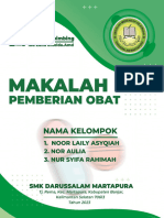 Makalah Pemebrian Obat 1-1