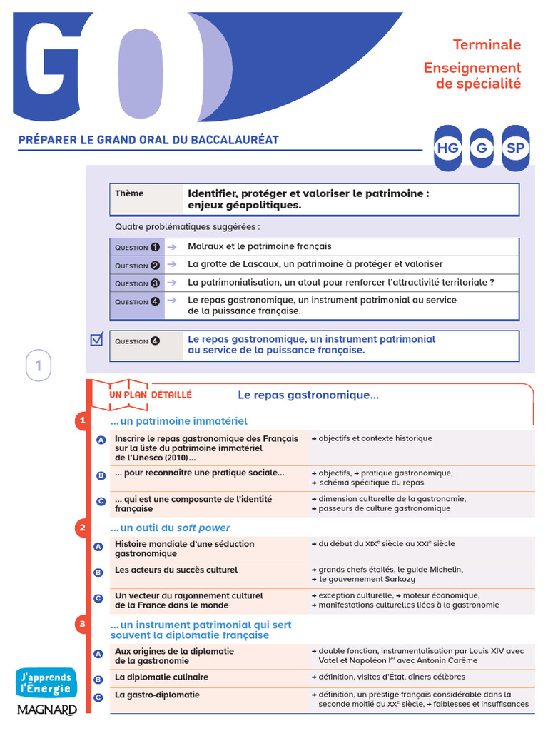 Oral Bac Tle HGGSP HistoireOk PDF
