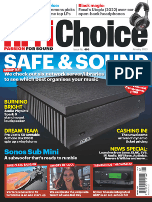Hi Fi Choice Issue 496-January 2023, PDF