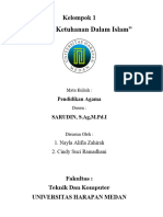 Materi 1 (Konsep Ketuhanan Dalam Islam)