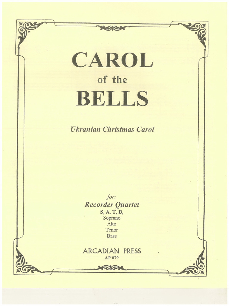 CAROLof The BELLS PDF