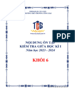 TCG - Đề cương ôn tập giữa HKI K6 23- 24