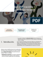 Unidad 2. Motivación y Formación de Los RRHH