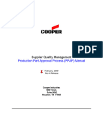 Cooper Industries PPAP Manual