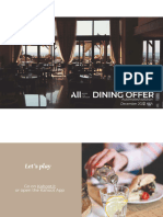 ALL Dining Offer - Automated Solution Training - December 2022