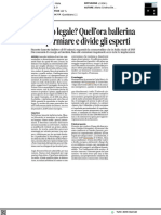 L'ora Legale Divide Gli Esperti - Il Corriere Adriatico Del 28 Ottobre 2023