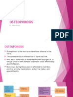 Osteoporosis: Dr. Lubna Dwerij