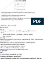 Praktikum Biologi Kls Viii-1 2023