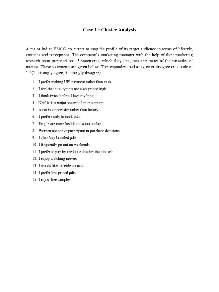 case-details-cluster-analysis-pdf-marketing-interest