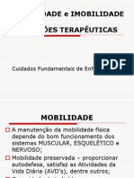 Mobilidade e imobilidade na enfermagem