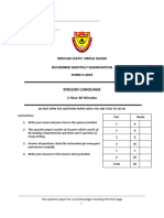 f3 November Monthly Test