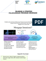 Kebijakan Pelaksanaan Imunisasi