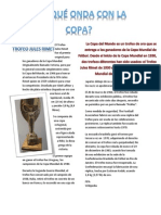 El Trofeo Jules Rimet Fue El Premio Original para Los Ganadores de La Copa Mundial