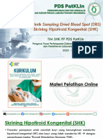 Materi Sampling DBS SHK - PP PDS PatKLIn