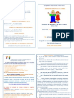 Brochura Reunião de Pais