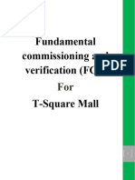 Fundamental Commissioning and Verification
