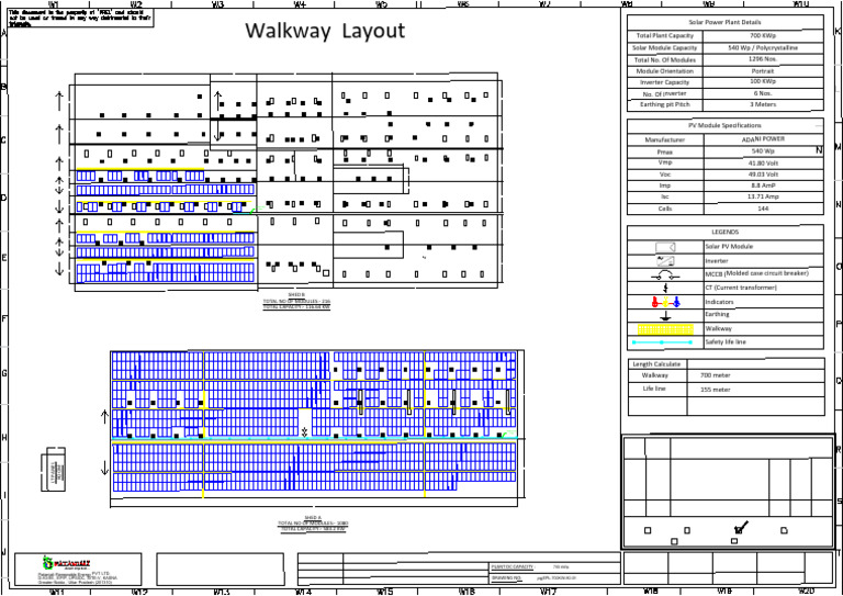 Solar Plant Layout and Specifications | PDF | Solar Panel | Photovoltaics
