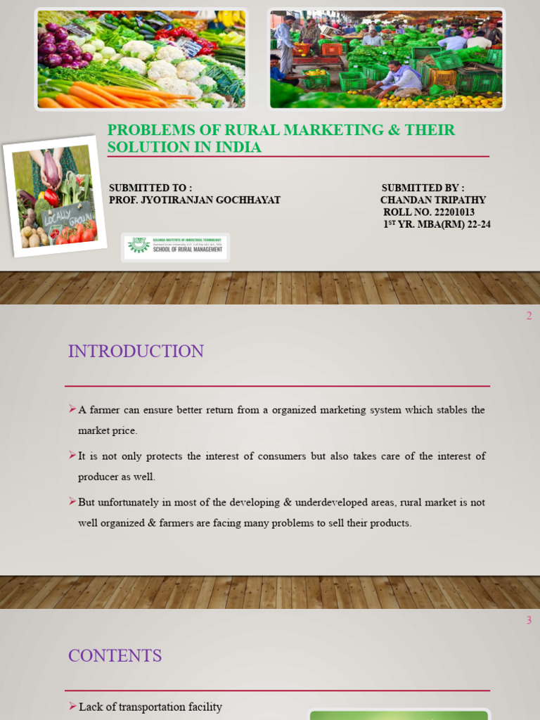 Rural Marketing Defects and Solutions | PDF | Line Of Credit | Credit