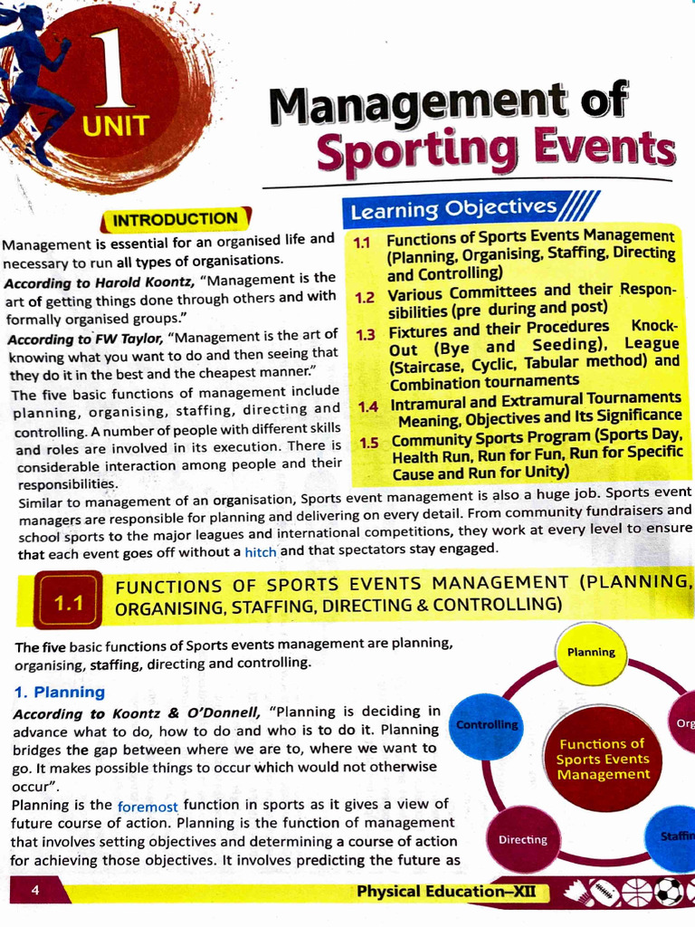 Chapter 1 (Management of Sporting Events) PDF
