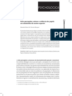 Barros & Marques (2010) Autoperceções, Valores e Saleincia Dos Papeis em Estudantes Do Ensino Superior