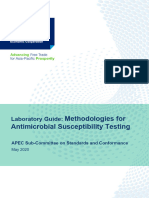 Laboratory Guide Methodologies For Antimicrobial Susceptibility Testing