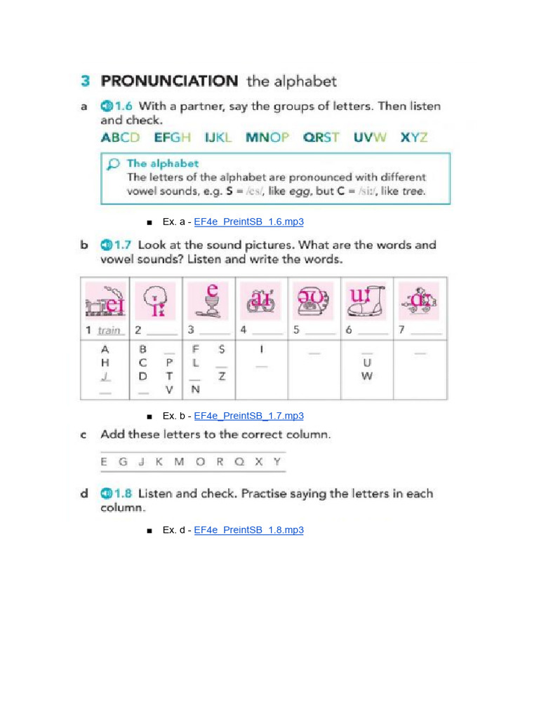 The Alphabet | PDF