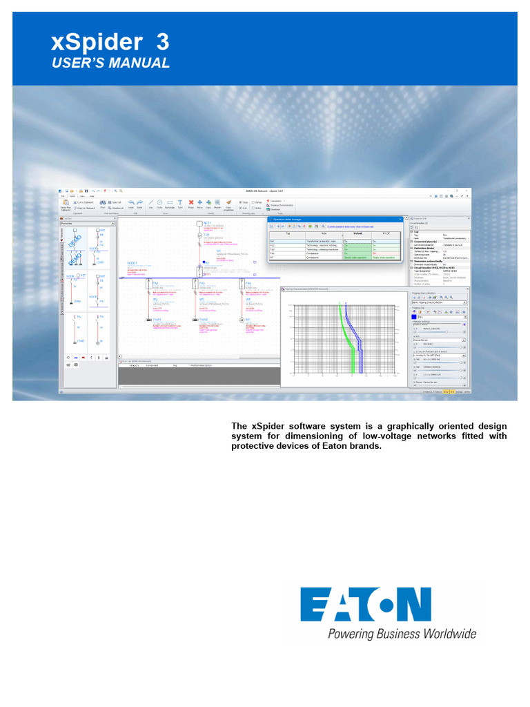 xSpider 3.7 User Manual for Low-Voltage Networks | PDF | Electrical ...