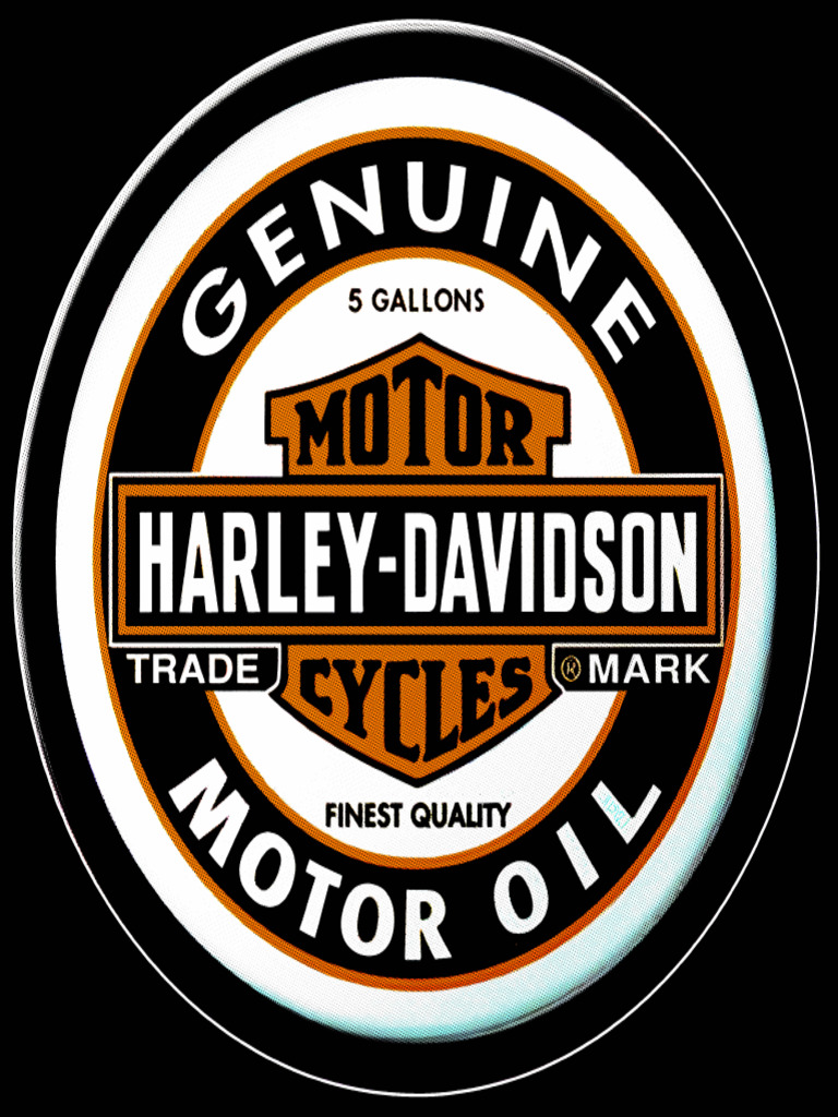 Harley Davidson Circle Semitono DTF 300 DPI PDF