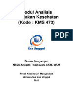 KMS 473 Modul Analisis Kebijakan Kesehatan-Pertemuan 6