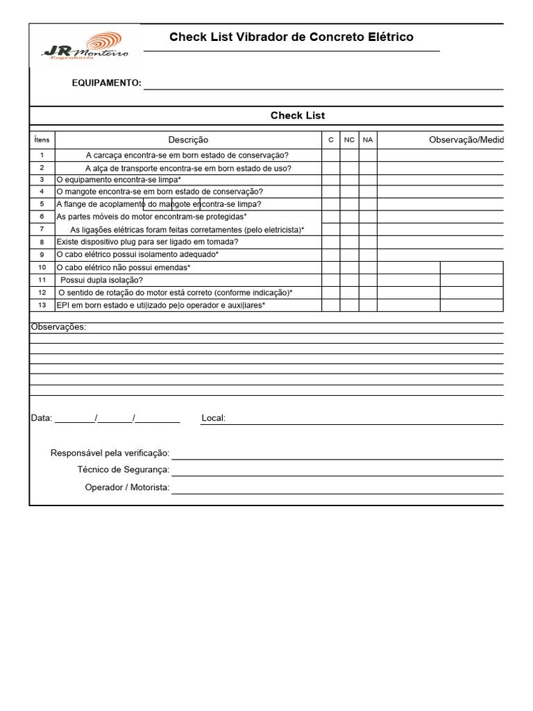 check-list-vibrador-de-concreto-pdf