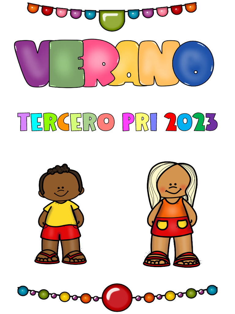 Cuaderno de Vacaciones 3° Primaria PDF | PDF