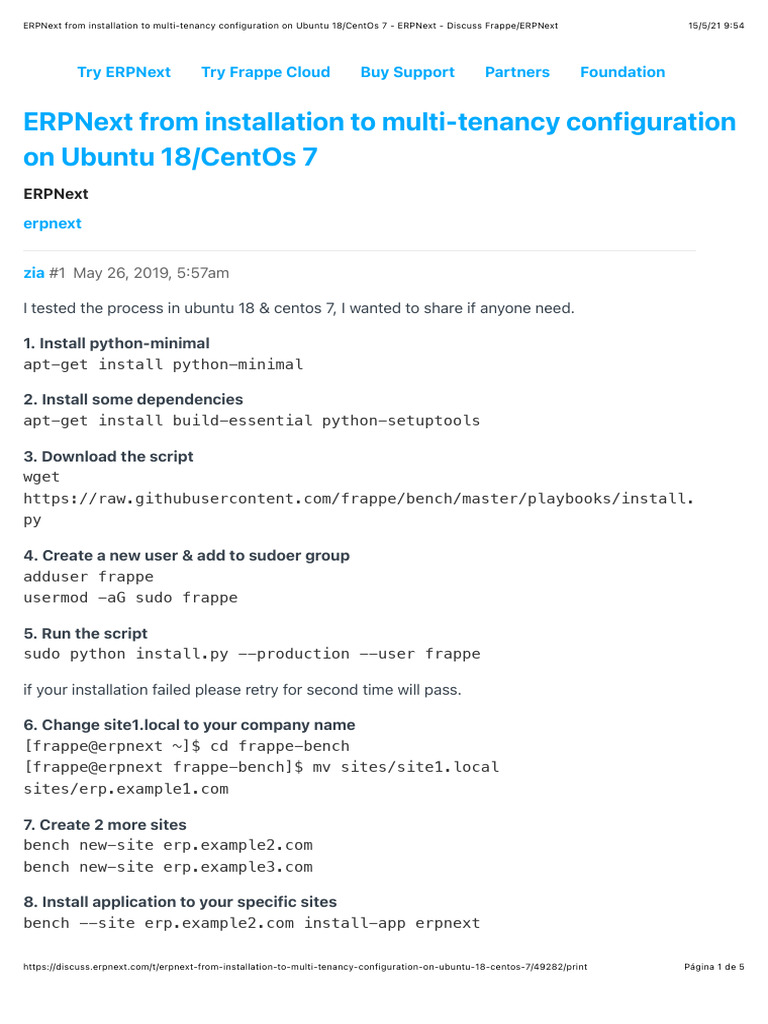 ERPNEXT | PDF | Computer Engineering | Computing
