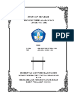 Dokumen Refleksi Proses Pembelajaran Dan Observasi Diri Sendiri