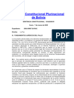 Sentencia Constitucional 0184-2005-R Asoc Accidental