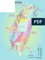 Railway Map Taiwan Tra C