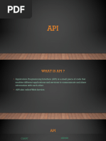 Api Presentation