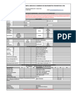 Ficha de Start Up - Modelo - SP Serviços