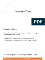 Causative Form