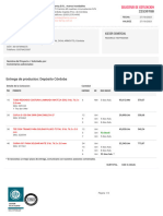 Cotizacion Famiq - Toberas Torre Enfriamiento